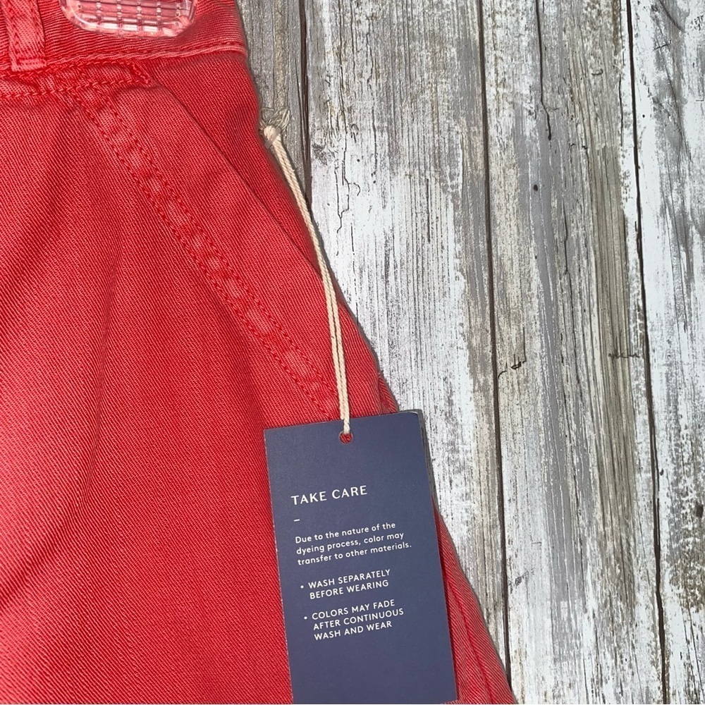 Universal Thread Red High Rise Utility Shorts - Picture 2 of 5